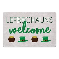 Leprechauns Welcome 27" x 18" Floor Mat