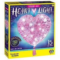 Creativity for Kids® String Art Heart Light