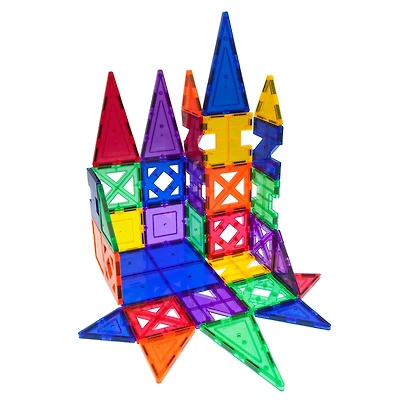 PicassoTiles® 33 Piece Magnetic Tiles