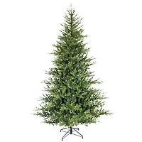 6.5ft. Pre-Lit Alberta Artificial Spruce Christmas Tree, White Lights