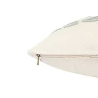 Hello Honey® Oh, Hello Embroidered Cotton Pillow