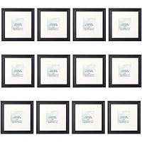 12 Pack: Black Square 5" x 5"  Frame With Mat, Lifestyles™ by Studio Décor®