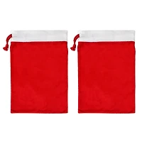 Medium Red Velvet Santa Sack Set by Celebrate It™