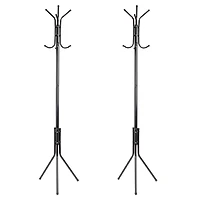 Mind Reader Alloy Collection 69" 8-Hook Metal Coat Trees