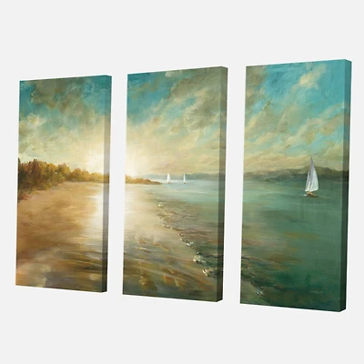 Designart - Coastal Pastel Horizon