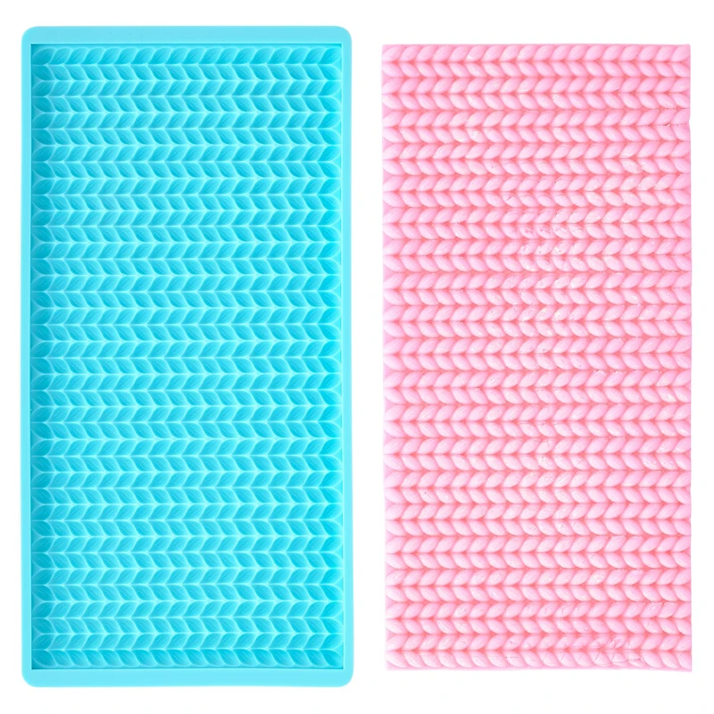 6 Pack: Knit Silicone Fondant Mold by Celebrate It®