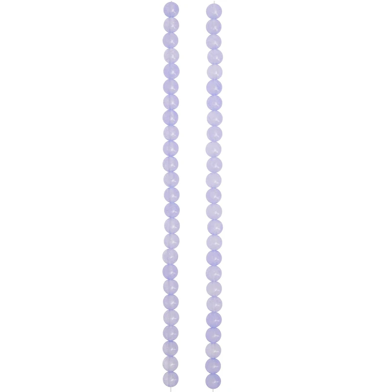 12 Pack: Amethyst Dyed Quartzite Beads, 6mm by Bead Landing™