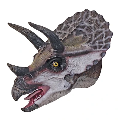 Design Toscano Triceratops Dinosaur Wall Trophy Décor