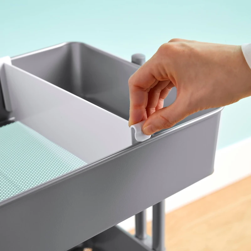 White Cart Tray Dividers by Simply Tidy™, 3ct.