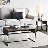 Household Essentials 59" Wrap Coffee Table