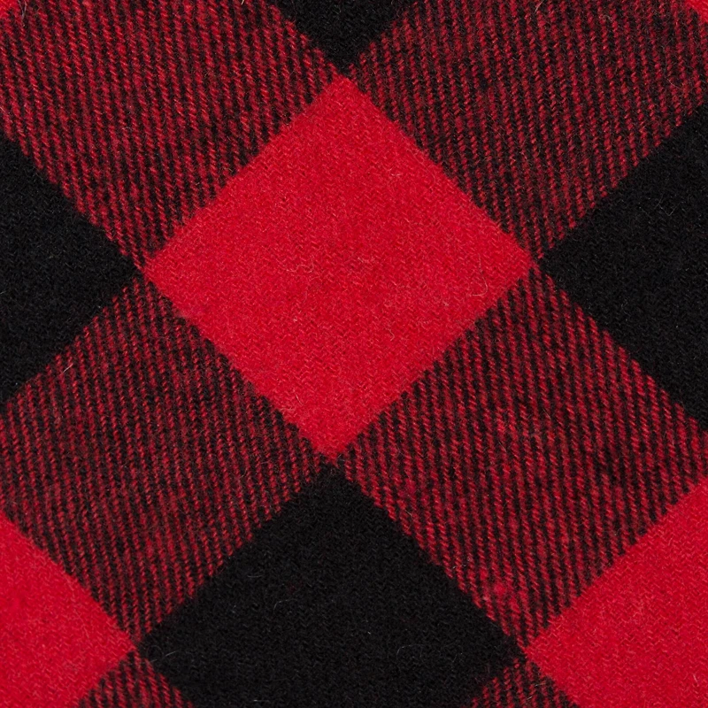 DII® Red & Black Buffalo Check Holiday Tree Skirt 