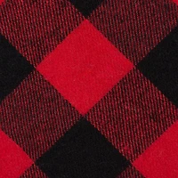 DII® Red & Black Buffalo Check Holiday Tree Skirt 