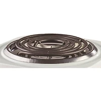 Brentwood White 1000W Double Electric Burner
