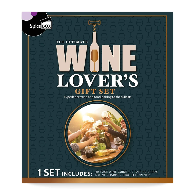 SpiceBox Wine Enthusiast Gift Box Set