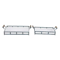 Blue Metal Farmhouse Tray Set