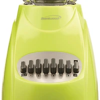 Brentwood Lime Green 12-Speed + Pulse Electric Blender