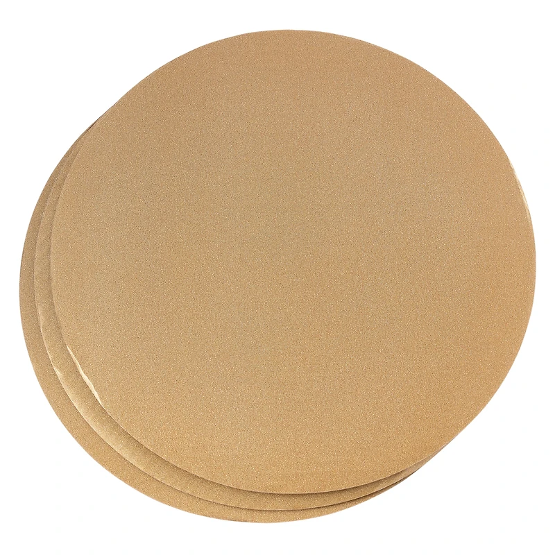 6 Packs: 3 ct. (18 total) 12" Gold Glitter Round Cake Boards by Celebrate It™