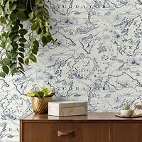 Tommy Bahama® Charted Course Peel & Stick Wallpaper
