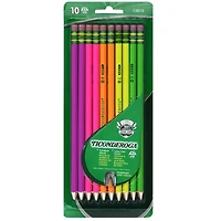 Ticonderoga® Neon Pencils, 6 Packs of 10