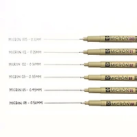 6 Packs: 6 ct. (36 total) Pigma® Micron™ Black Fine Line Pen Set