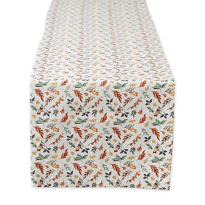 DII® 108" Crisp Leaves Printed Table Runner