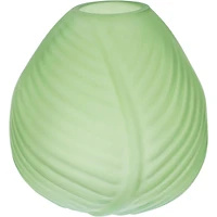 4.7" Glass Tabletop Leaf Vase by Ashland