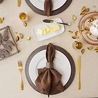 Red French Stripe Tablecloth 60" x 84"