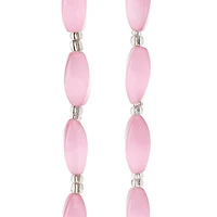 12 Pack: Pink Cat's Eye Glass Twist Beads, 16mm by Bead Landing™