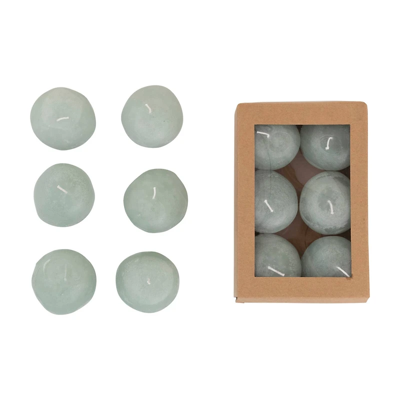 Hello Honey® Unscented Stone Shaped Votive Candles