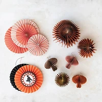 Hello Honey® 4 Pack 5" Mushroom Paper Honeycomb Ornaments