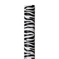 JAM Paper Safari Black & White Zebra Gift Wrap, 2ct.