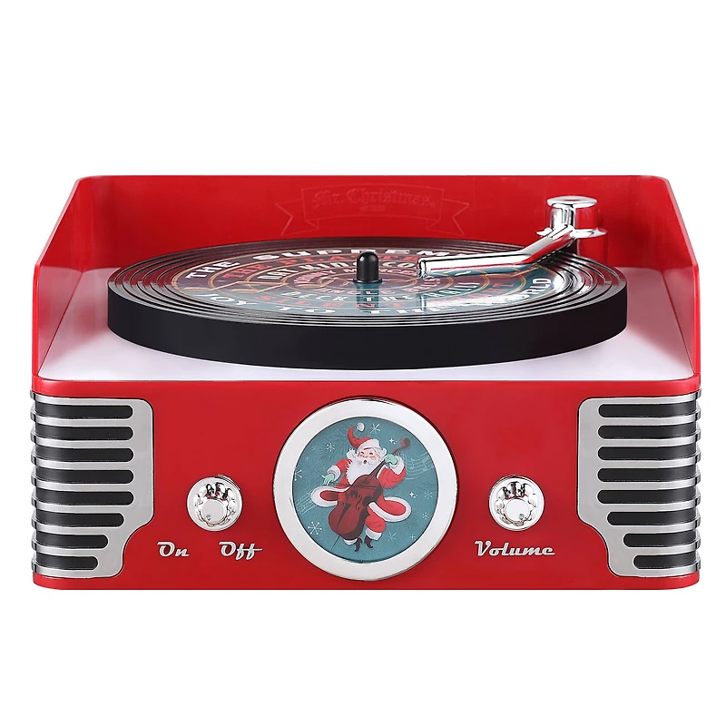 Mr. Christmas 9" Retro Record Player