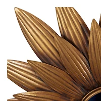 Gold Metal Rustic Wall Mirror Set