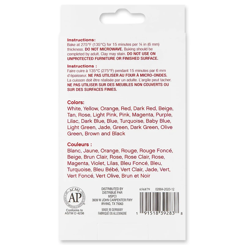 24oz. Oven-Bake Clay by Craft Smart®