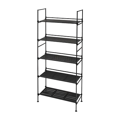 Organize It All 5 Tier Espresso Freestanding Shelf