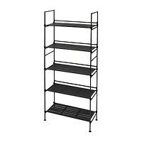 Organize It All 5 Tier Espresso Freestanding Shelf