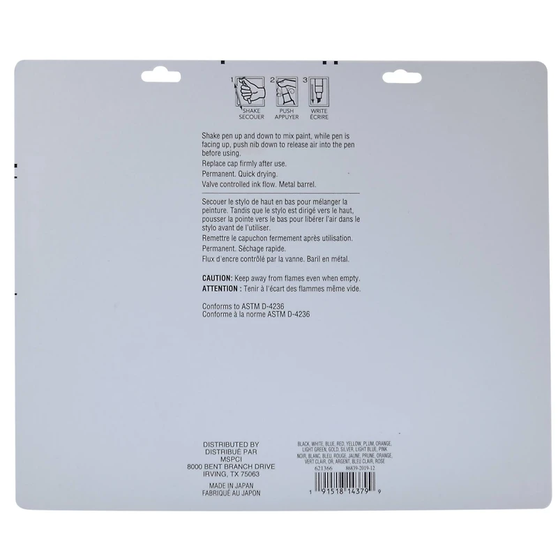 6 Packs: 12 ct. (72 total) Premium Chisel Tip Oil-Based Paint Pens by Craft Smart®