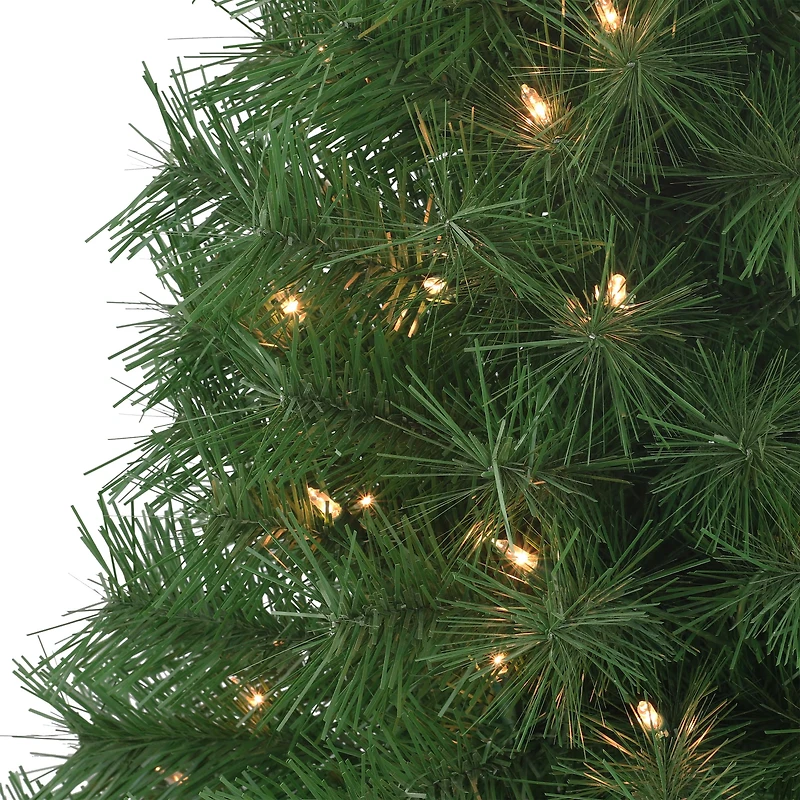 3ft. Pre-Lit Snow Ridge Artificial Fir Christmas Tree, Clear Lights