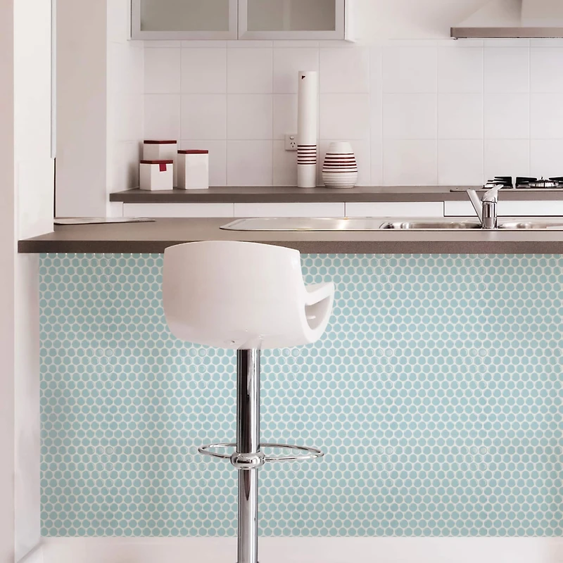 InHome Penny Tile Peel & Stick Backsplash Tiles