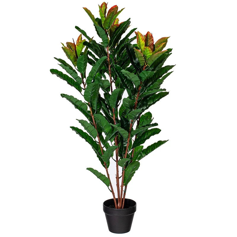 34" Artificial Green Myrtle Real Touch Plant