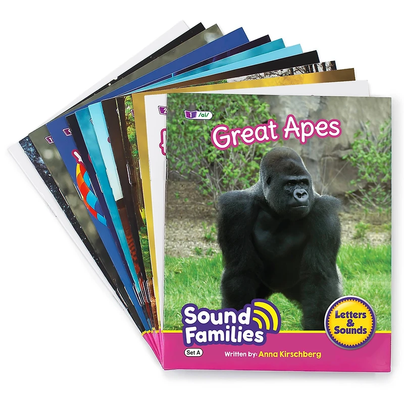 Junior Learning® Decodable Readers Sound Families Long Vowels Non-Fiction Phase 5.5