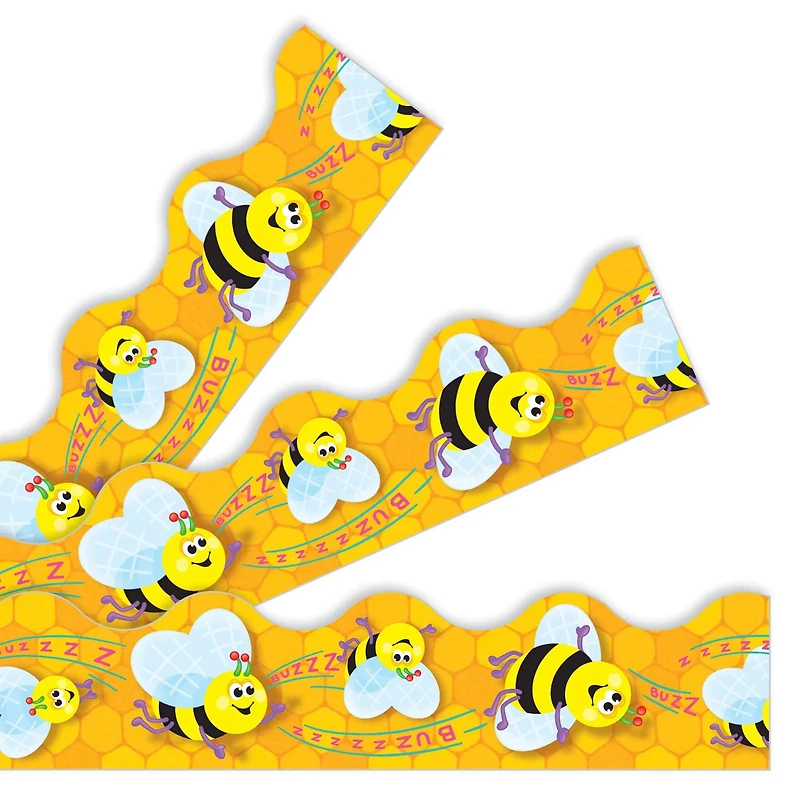 Trend Enterprises® Terrific Trimmers® Busy Bees Borders, 234ft.