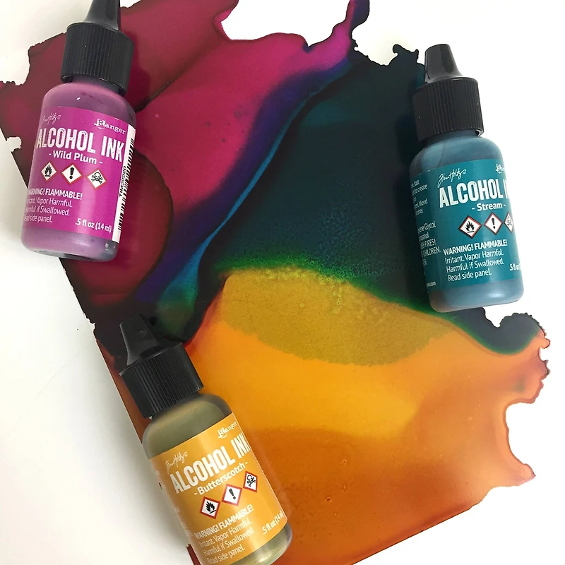 6 Packs: 3 ct. (18 total) Tim Holtz® Alcohol Ink Set