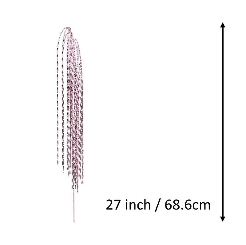 27" Hanging Tinsel Stem by Ashland