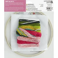 Leisure Arts® 8" Overthink Embroidery Kit