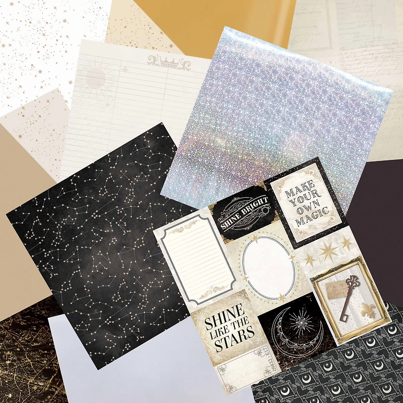 12" x 12" Night Sky Paper Pad by Recollections™, 24 Sheets