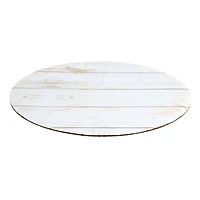 10" White Wood Grain Cake Boards by Celebrate It®