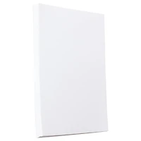 JAM Paper Ultimate White Wove 6" x 9" 24lb. Strathmore Paper, 100 Sheets