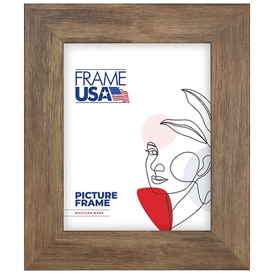 Frame USA Corporate Wide Brown Barnwood Single Image Picture Frame