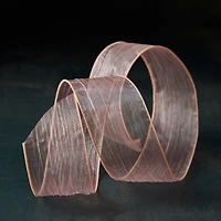2" x 5yd. Wired Crinkle Sheer Ribbon by Celebrate It